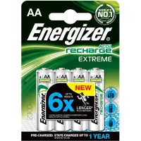 Energizer Accu Recharge Extreme 2300 AA BP4 Batterie rechargeable Hybrides nickel-métal (NiMH)