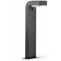 Faro 74411, Éclairage extérieur de la base/du poteau, gris foncé, aluminium, IP44, I, E27