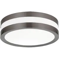Rabalux Stuttgart Plafonnier extérieur 2x E27 anthracite rond 285mm