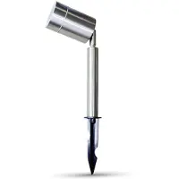 V-TAC VT-770 - Spot enfichable de jardin - GU10 - Acier inoxydable