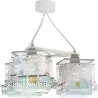DALBER Lampe suspendue The Night Train 3 lumières