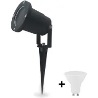 KOBI Luminaire LED extérieur BLAKE 2 GU10/4W/230V IP65