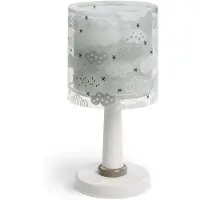 DALBER Lampe de table pour chambre d'enfant Clouds gris doux