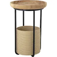 Bloomingville Hitti Table D'appoint | Naturel | Suarhout | 82051693