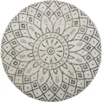Bloomingville Tapis Acton | Noir | Coton | 82050957