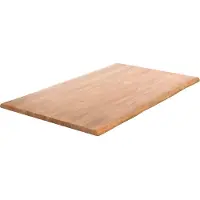 DELIFE Plateau-de-table-à-manger Edge 140x90cm acacia nature Live-Edge