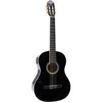 Lapaz 002 BK guitare classique - noir