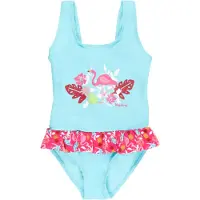 Playshoes Maillot de bain turquoise / citron vert / rose / pitaya / blanc