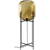 Pulpo Oda Lampadaire Black | Amber | Big