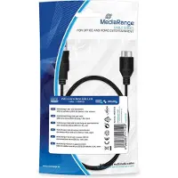 MediaRange Usb-kabel f. smartphones (usb microusb)1,8m,bla mrcs154