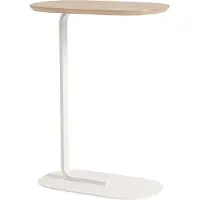 Muuto Relate Table d'appoint Solid Oak|Off-White | 73.5 cm