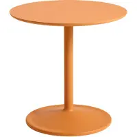Muuto Soft Side Table Orange Laminate|Orange | Ø 48 H: 48 CM | Ø 18.9" H: 18.9"