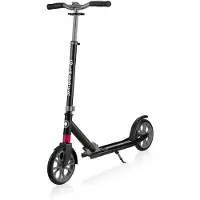 Globber NL 205 – Trottinette, 205 mm, roulements ABEC 9, hauteur réglable, suspension avant, système de pliage, noir et gris