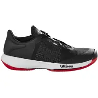 Wilson Chaussure de Tennis Wilson Men Kaos Swift Clay Black Pearl Blue Wilson Red-Taille 45
