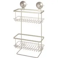 IDesign Support de Douche Ventouse iDesign Everett Push Lock Beige