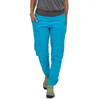 Patagonia - Pantalon d'escalade avec liberté de mouvement optimale - W's Caliza Rock Pants Reg Black pour Femme en Coton - Taille S - Noir