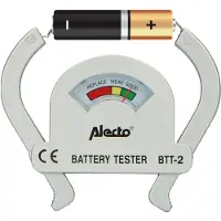 Alecto Testeur de piles pour LR6-LR03-LR14-LR20-6LR61 (PP3)-piles bouton - Al