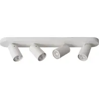 Lucide Projecteur de plafond Xyrus Blanc à 4 lumières