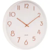 Karlsson - Horloge murale Pure Large - Blanc