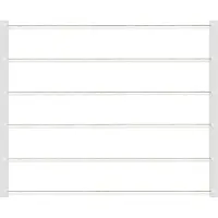 Umbra Cadre photo Umbra Hangup - 81x102x3cm - Avec 30 chevilles - Blanc