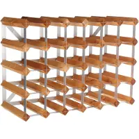 Traditional Wine Rack Co. Wine Rack (30 bouteilles, 64.50 x 24 x 44 cm)