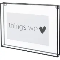 Vtwonen Cadre Photo VT Wonen Metal Black 34 x 25 cm