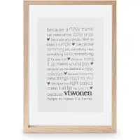 Vt wonen Cadre Photo VT Wonen Wood Natural 40 x 28 cm