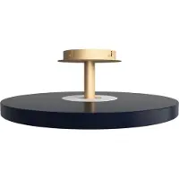 UMAGE Plafonnier , Asteria Up Large, dimmable, Noir, Salon / séjour, Métal, Design
