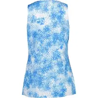 CMP 31c7766 Sleeveless T-shirt Blanc,Bleu 2XL Femme