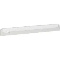 Vikan Linge de sol en caoutchouc de rechange - Racloir 40 cm blanc en polypropylène Système de remplacement des cassettes