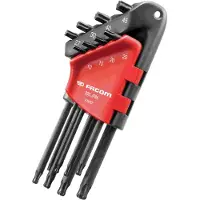 Facom 89S.JP8A Jeu De 8 Clés Mâles Hexagonales - Torx - T10-T45