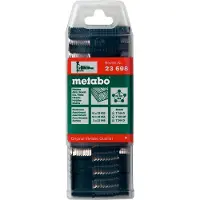 Metabo 623698000 Assortiment lames de scie sauteuses - Bois (25 pièces)