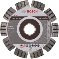 Bosch 2608602680 - Disque à tronçonner diamanté Best for Abrasive 125 x 22,23 x 2,2 x 12 mm