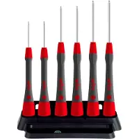 Wiha Jeu de tournevis pour vis à six pans creux 264PK 6 pièces (Magicienne)