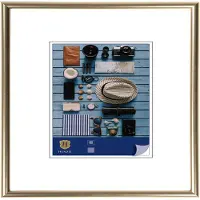 Henzo Cadre Napoli - 30x30cm - Or