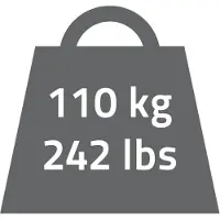RIDDER Barre d'appui de sécurité Premium 45 cm Aluminium Argenté
