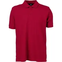 Tee Jays 1405 | Mens Luxury Stretch Polo Hommes - Couleur : Deep Red - Taille : L