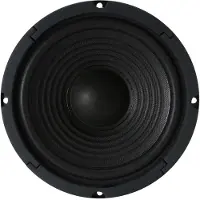 Visaton W 170 woofer hi-fi, 8 Ohm, Composants du haut-parleur, Noir