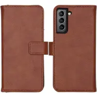 IMoshion Étui de télephone portefeuille de luxe Samsung Galaxy S21 FE - Marron