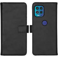 IMoshion Étui de télephone portefeuille de luxe Motorola Moto G100 - Noir