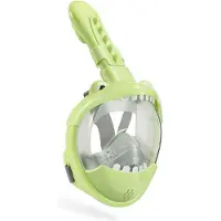 Sea Turtle Masque de Snorkeling Atlantis Crocodile Kids Green