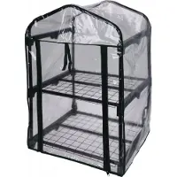 Progarden Serre de jardin - 50x45x80 cm - Idéale pour Faire Pousser et protéger Vos Plantes en Toutes Saisons