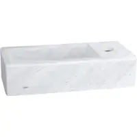 Differnz Helios lave-mains 37,5x18,5x9,5 cm Marbre 38.005.39