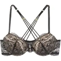 LASCANA Soutien-gorge crème / noir