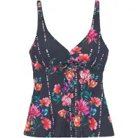 Sunseeker Haut de tankini '' bleu foncé / rose