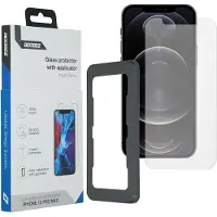 Accezz Protection d'écran en verre trempé Glass + Applicateur Apple iPhone 12 Pro Max