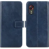 IMoshion Étui de télephone portefeuille de luxe Samsung Galaxy Xcover 5 - Bleu foncé
