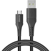 Accezz Câble Micro-USB vers USB - 1 mètre - Noir