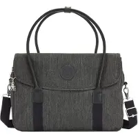 Kipling Sac bandoulière 'Peppery' gris chiné / noir