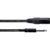 Cordial Câble Audio XLR Mâle / Jack Mono 10 M